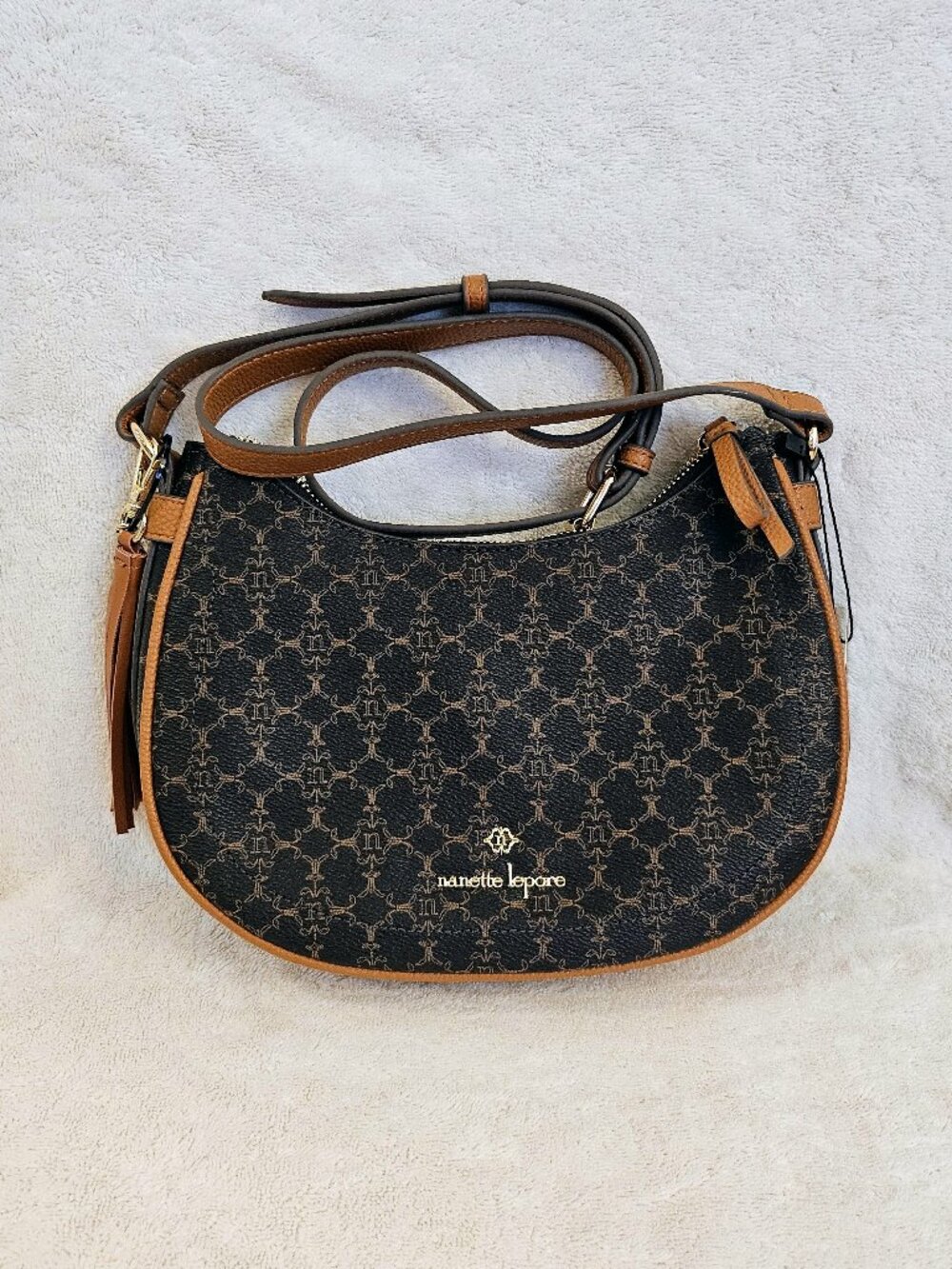 Nanette Lepore Sheena Crossbody Bag in Chocolate
